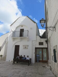 En la Casa D'Amore de Alberobello