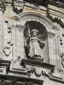 Imagen de Santiago de peregrino