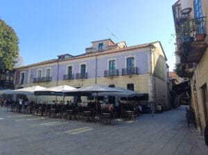 Plaza de Méndez Nuñez en Pontevedra