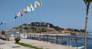 Vista Paseo Marítimo Baiona