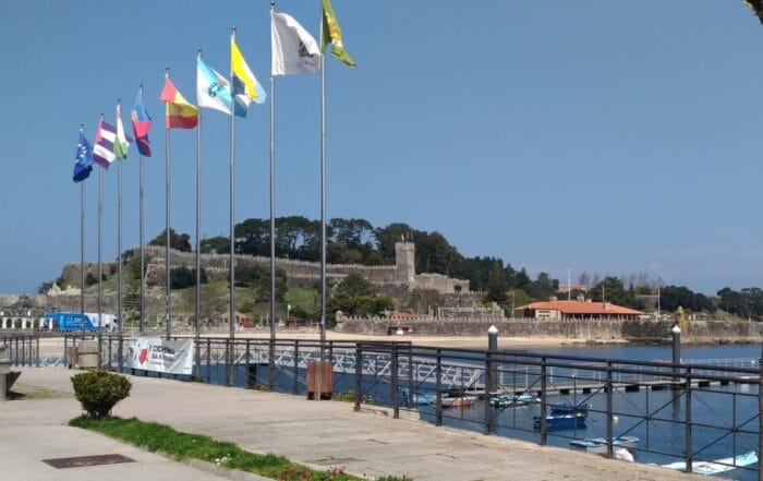 Vista Paseo Marítimo Baiona